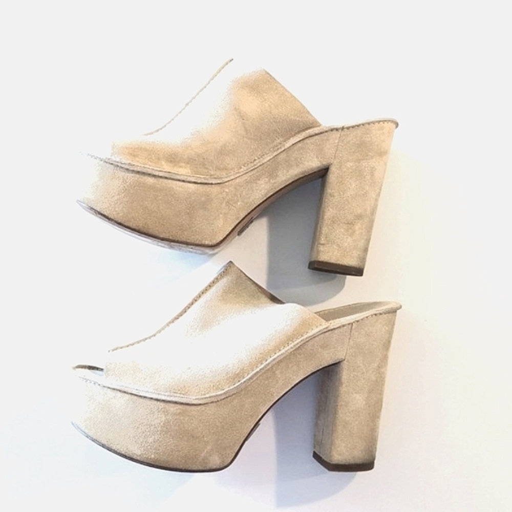 Michael Kors Collection Suede Platform Pumps US 6, EUR36.5 - Picture 2 of 6